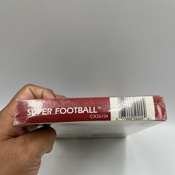 Super Football Atari 2600 video game cartridge NIB sealed box - Picture 7 of 11